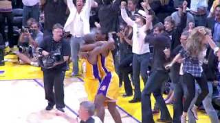 Ron Artest Game Winning Buzzer Beater vs Suns Game 5 Western Conference Finals 2010 NBA Playoffs [upl. by Lisa]