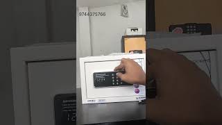 How To Open A New Godrej Locker How To Change The Password Of The Locker helpcenter Installation [upl. by Eeleak]