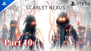 SCARLET NEXUS Gameplay Story Full Game Part 10 PlayStation 5 [upl. by Lilllie]