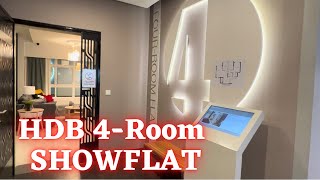 HDB BTO 4Room Flat 90sqm  Showflat  Singapore [upl. by Htieh]