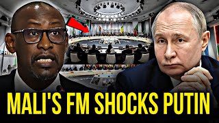 EXCLUSIVE Mali’s FM Dominates African Leaders with Bold Lecture and Shocking Revelations in Russia [upl. by Marsha]