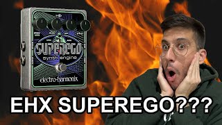 Can the EHX Superego Synth Engine turn your guitar INTO a SYNTH [upl. by Ana]