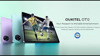 OUKITEL  OT12 Tablet  11Inch Crystal Clear Display Your Passport to Portable Entertainment [upl. by Atilem]