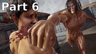 ATTACK ON TITAN 2 AN ABNORMAL TITAN  No Commentary Gameplay Part 6 [upl. by Krenn]