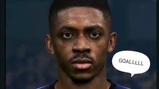 Ousmane Dembele  ODembele  Pes 2021 Goal [upl. by Darahs]