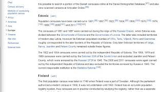 Population and housing censuses by country  Europe Part 3 Czech  Denmark France [upl. by Oicnerolf]