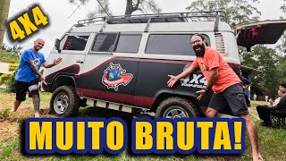 KOMBI 4x4  MAIS ALTA QUE TROLLER  GiraMundo Aventura [upl. by Nirrol440]