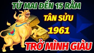 TIN VUI BẤT NGỜ TỪ MAI ĐẾN 15 RẰM THÁNG 11 ÂM LỊCH TUỔI TÂN SỬU 1961 NỔ LỘC TRÚNG LỚN LIÊN TIẾP [upl. by Aicert]