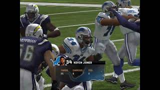 Madden 08 Week 15 Lions  Chargers [upl. by Ailehc534]