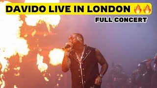 Davido live in London O2 Arena  Timeless tour 2024  Full Concert ft Kizz Daniel Mayorkun etc🔥 [upl. by Raffin]