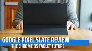 Google Pixel Slate Review The Chrome OS Tablet Future [upl. by Sarnoff]