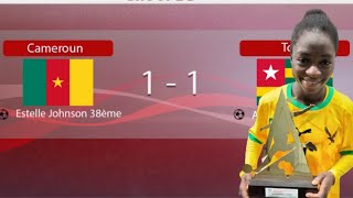 CAN Féminine 2022 CAN 2022  Togo vs Cameroun [upl. by Reinhold]