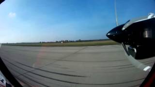 Let L410UVP Praga Aviation OKPRH  Takeoff Flight Landing Taxi  Hradec Králové  Ostrava [upl. by Nyltiac]