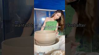 Making a foot soak basin part 3 fix the crack ceramics pottery [upl. by Gearard]