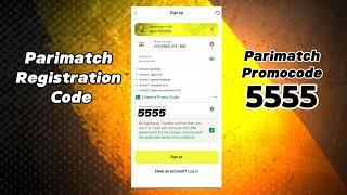 Parimatch Promocode me registration kaise kare  Parimatch Promocode new parimatch [upl. by Weylin470]