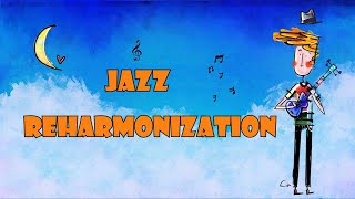 Jazz Reharmonization  ukulele tutorial [upl. by Akiraa]