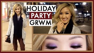 Get Ready w Me Holiday Party  ilikeweylie [upl. by Carbrey]