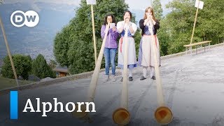 Das Alphorn  ein Stück Schweizer Kultur  Euromaxx [upl. by Ardith179]