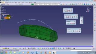 Catia imagine and shape Tutorial Grafik Ayarları 13 [upl. by Bunker]