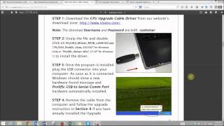 How to upgrage the software of the Viseeo Mb4 handsfree bluetooth car kit [upl. by Vivl]