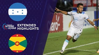 Honduras vs Grenada Extended Highlights  CONCACAF Nations League  CBS Sports Golazo [upl. by Dnamra934]