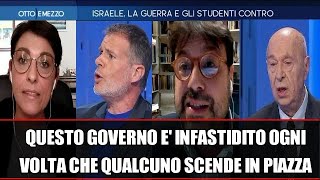 Proteste università Magistrale intervento di Massini e Montanari Diverbio con Mieli [upl. by Budworth]