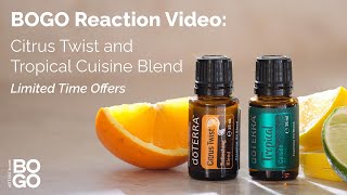 BOGO Reaction Video Citrus Twist and Tropical Cuisine Blend [upl. by Yrffej627]