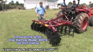 How to Use a Disc Harrow  Model 300 [upl. by Elisha]