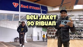 BELI JAKET MUSIM DINGIN CUMA 90RIBU‼️second Street  bajidot tki Jepang [upl. by Anayeek467]