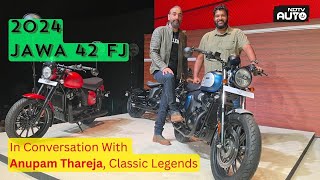 In Conversation With Anupam Thareja Classic Legends  Jawa 42 FJ Launched In India [upl. by Meli]