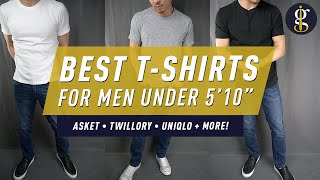 14 BEST TSHIRTS FOR SHORT GUYS Everlane Ash amp Erie Asket Twillory  More [upl. by Eidnam]