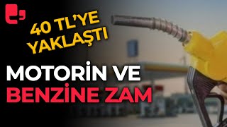 Motorin ve benzine zam geliyor Fiyatı tam 40 TLye yaklaştı… [upl. by Ellenoj]