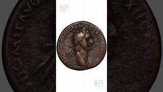 Domitian 86 AD FORTVNAE AVGVSTI As Coin  Mansbridge Coins [upl. by Yoshi]