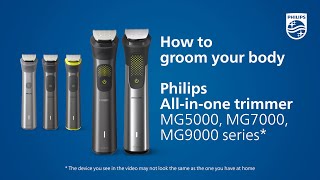 MG592015 Philips AllinOne Series Trimmer 5000 10in1 [upl. by Seigler]