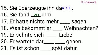 Präpositionen Pronomen Akkusativ und Dativ Deutsch Grammatik Mix Übungen Aufgaben Setzen Sie [upl. by Kirt]