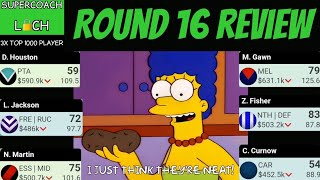 AFL Supercoach 2024  Round 16 Review [upl. by Swetlana]