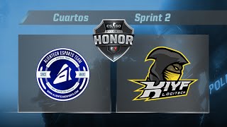 CSGO  Team Alientech vs KIYF Logitech  CSHonor  Cuartos  Sprint 2  T10 [upl. by Oirromed]