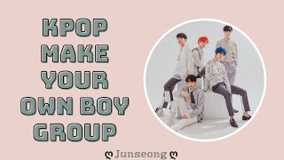 KPOP GAME KPOP MAKE YOUR OWN BOY GROUP  ღ 𝕁𝕦𝕟𝕤𝕖𝕠𝕟𝕘 ღ [upl. by Ylelhsa]