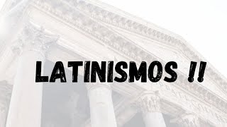 LATINISMOS  Qué son Cómo se utilizan latin idiomas homeschooling homeschool [upl. by Anthea244]