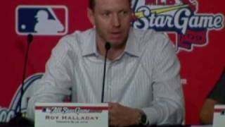 Roy Halladay Named AL Starter [upl. by Lartnom]