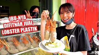 BAKSO LOBSTER 40 RIBU DIFITNAH PAKAI LOBSTER PLASTIK [upl. by Corabella]