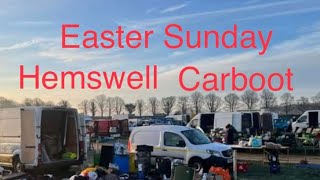 Hemswell carboot Easter Sunday [upl. by Demahom]