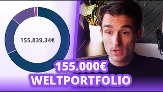 155000€ Weltportfolio mit Anleihen ETF PortfolioCheck  Finanzfluss Twitch Highlights [upl. by Ettessil]