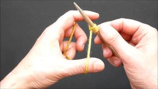 quotLong Tail Cast Onquot  Knitting Video Tutorial [upl. by Eelreveb]