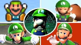 Evolution of Luigi Deaths and Game Over Screens 19832017 [upl. by Chin]