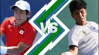 Yoshihito Nishioka 西岡 良仁 vs Matias Soto  PROSTEJOV 2024 [upl. by Ellerehs]