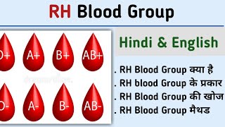 RH facter RH blood group system RH positiveRH Negative Kiran maurya [upl. by Delastre]