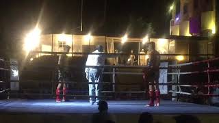 Abdulaziz muhammad  crocodiles gym  vs hussein fakih  team shogun  lebanese army muay thai cup [upl. by Ibbed]