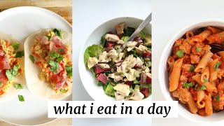 What I Eat in a Day  Grain Gluten amp Dairy Free [upl. by Jemie590]