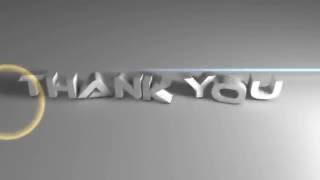 thank you text animation [upl. by Oht]